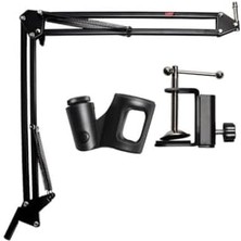 Karokstore NB39 Masa Tipi Mikrofon Standı 35X35 cm (Masa Tipi)