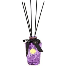 Karokstore 130 ml Mor Batik Cam Şişe Vanilya Oda Kokusu