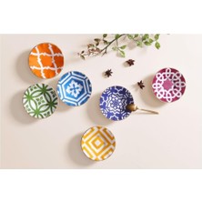 Karokstore Morocco Karma Renk Çay Tabağı 12 cm 6lı