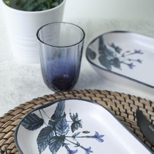 Karokstore Çiçek Bahçesi Noyan Kayık Tabak 28 cm 2 Adet 18943