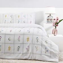 Karokstore Düz Organik Pamuk Nevresim Takımı, Yeşil, Çift Kişilik