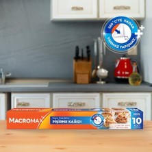 Karokstore Hazır Kesilmiş Pişirme Kağıdı 10 Adet, Standart Fırın Tepsisi Boyutu (42X37 Cm) 3lü Paket