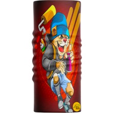 Motobir Baf-Bandana Grafiti Boyacı Kedi