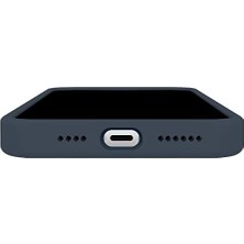 Karokstore Buff 15 Pro ile Uyumlu Rubber Fit Kılıf, Silikon Kılıf, Ipeksi Dokunuş Hisli, Tam Koruyuculu Darbe Önleyici kapak (Fırtına Mavisi)