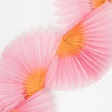 Karokstore Pembe Petekli Yelpaze Asılan Süs