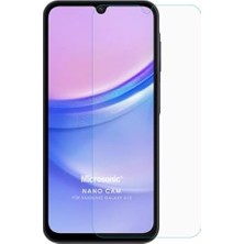 Karokstore Galaxy A15 Glass Cam Ekran Koruyucu [galaxy A15 ile Uyumlu Ekran Koruyucu - Şeffaf]