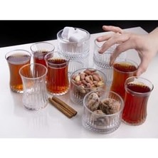 Karokstore Çay Bardağı ve Çerezlik Kase Seti 12 Parça