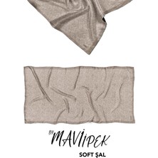 Mavi İpek Mavi Ipek Soft Pamuklu Şal Desen 2 D8