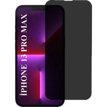 Elixem İphone 13 Pro Max Uyumlu Tam Kaplayan Hayalet Ekran Koruyucu Temperli Cam