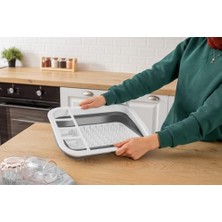 Karokstore Katlanabilir Bulaşık Kurutmalık ve Tabaklık, Akordiyon Tasarım