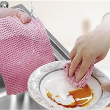 Karokstore Mikrofiber Genel Temizlik Bezi Renkli 5 Li (NKS167)
