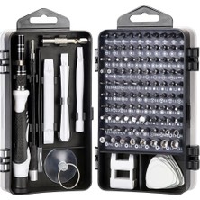 Karokstore 115 Parça Tornavida ve Onarım Seti – Telefon, Saat, Gözlük ve Elektronik Cihazlar Için Çok Amaçlı Hassas Onarım Aletleri, Ergonomik Saplı, Krom Vanadyum Çelik | TTS-115