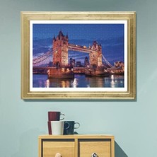 Karokstore - 1000 Parça Hq Yetişkin Puzzle - Tower Bridge At Night