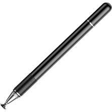 Karokstore Cudgel Stylus, Tablet ve Telefon Kalemi, Siyah, Yumuşak Silikon Uçlu, Çok Amaçlı, Hassas Otomatik Kontrol ve Vuruş
