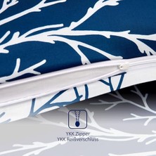 Karokstore Desenli Pamuk Nevresim Setleri, Lacivert, Size