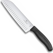 Karokstore Santoku Bıçağı, 17 Cm, Kült Kesim, Paslanmaz, Paslanmaz Çelik, Bulaşık Makinesine Uygun Standart 6.8523.17G