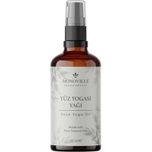 Karokstore Monoville Yüz Yogası Yağı 30 ml Cam ŞIŞEDE%100 Saf ve Doğal (Face Yoga Oil)