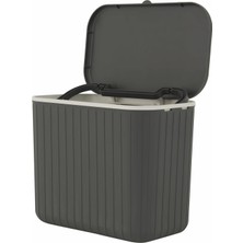 Karokstore Pino 4 Lt Çöp Kovası Gri