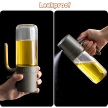 Karokstore Yağ Püskürtme Şişesi, 250 ml Yağ Püskürtücü, Sıcak Hava Fritözünde Pişirmek Için, Sızdırmaz Cam Zeytinyağı Şişesi, Salata Pişirmek Için, Izgara, Mutfak, Pişirme Gereçleri