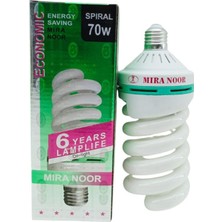 OEM Economıc Mıra Noor Tasarruflu Ampul 70W E27 Beyaz 6400K