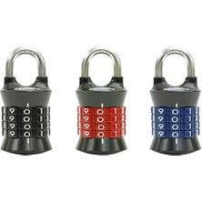 Karokstore Soyunma Kilidi Kendi Kombinasyon Asma Kilidinizi Ayarlayın, 3'lü Paket, Renkler Değişebilir, 1535EC3
