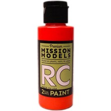Karokstore Models MMRC-046 Su Bazlı Rc Boya, 2 Oz Şişe, Floresan Yarış Kırmızı