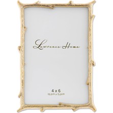 Karokstore 4x6 Metal Picture Frame With Natural Branch