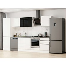 Alvinka 330X210 cm Hg_j Mdf Mutfak Dolabı Beyaz Beyaz MB-E90B60S60-3
