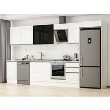 Alvinka 380X222 cm Hg_j Mdf Mutfak Dolabı Beyaz Beyaz MB-E80S50S50-3