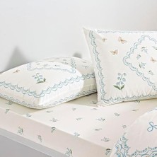 Karokstore Elyon  Çift Kişilik Nevresim Takımı Mavi