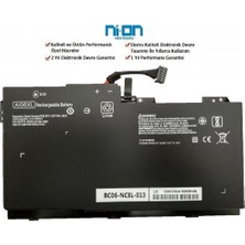 Nion Hp Zbook 17 G3 Uyumlu Laptop Notebook Batarya - Pil