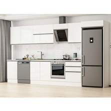 Alvinka 390X222 cm Hg_j Mutfak Dolabı Beyaz Beyaz MB-E80S50S60-2