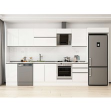 Alvinka 395X222 cm Hg_j Mdf Mutfak Dolabı Beyaz Beyaz MB-E90S45S60-2