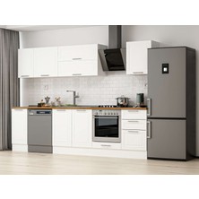 Alvinka 300X210 cm Mbr_c Mdf Mutfak Dolabı Beyaz Beyaz M-E90S40S50-2