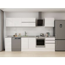 Alvinka 310X210 cm Hg_j Mutfak Dolabı Beyaz Beyaz M-E90S40S60-2