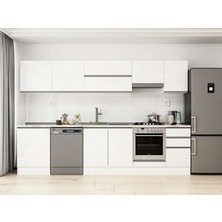 Alvinka 315X210 cm Hg_j Mdf Mutfak Dolabı Beyaz Beyaz M-E90S60S45-1