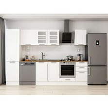 Alvinka 295X210 cm Mbr_c Mdf Mutfak Dolabı Beyaz Beyaz MB-E80B50S45-3