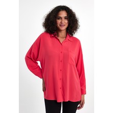 Yakamor Kadın Oversıze Poplin Gömlek