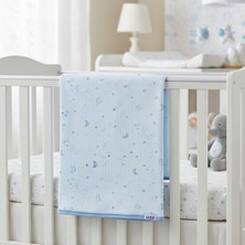 Sebi Bebe Ay Yıldız Çift Kat Battaniye 9407