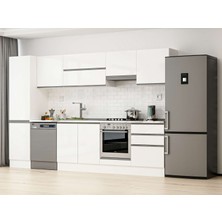 Alvinka 320X210 cm Hg_j Mutfak Dolabı Beyaz Beyaz MB-E90B50S60-1