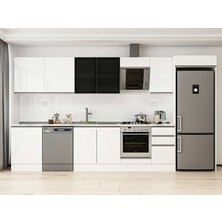 Alvinka 385X222 cm Hg_j Mdf Mutfak Dolabı Beyaz Beyaz MB-E80S60S45-3