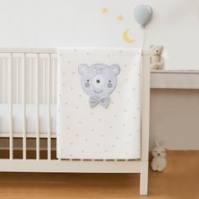 Sebi Bebe Puantiyeli Ayılı Battaniye 109