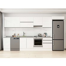 Alvinka 395X222 cm Hg_j Mdf Mutfak Dolabı Beyaz Beyaz MB-E90S45S60-1