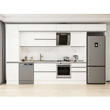 Alvinka 390X240 cm Hg_j Mutfak Dolabı Beyaz Beyaz MBB-E80B50S60-2