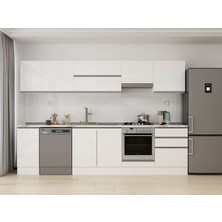 Alvinka 310X210 cm Hg_j Mutfak Dolabı Beyaz Beyaz M-E90S40S60-1