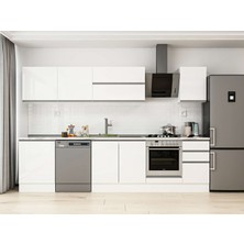 Alvinka 315X210 cm Hg_j Mutfak Dolabı Beyaz Beyaz M-E90S60S45-2