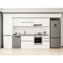 Alvinka 390X240 cm Hg_j Mutfak Dolabı Beyaz Beyaz MBB-E80B60S50-1