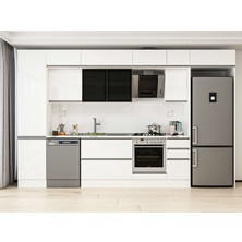 Alvinka 380X240 cm Hg_j Mutfak Dolabı Beyaz Beyaz MBB-E90B50S40-3