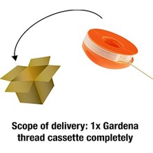 Karokstore Gardena Komple Misina Makarası: Turbo Çalı Kesiciler, Elektrikli Tırpanlar, Çim Biçme Makineleri Için Yedek Misina Makarası (5371-20)