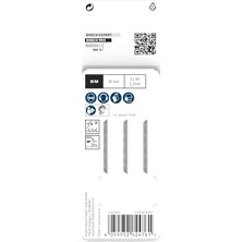 Karokstore 3x Pro Metal Medium T121AFC Dekupaj Testere Bıçağı (Çelik Saclar, Çelik Saclar, Uzunluk 92 Mm, Professional Aksesuar Dekupaj Testeresi)